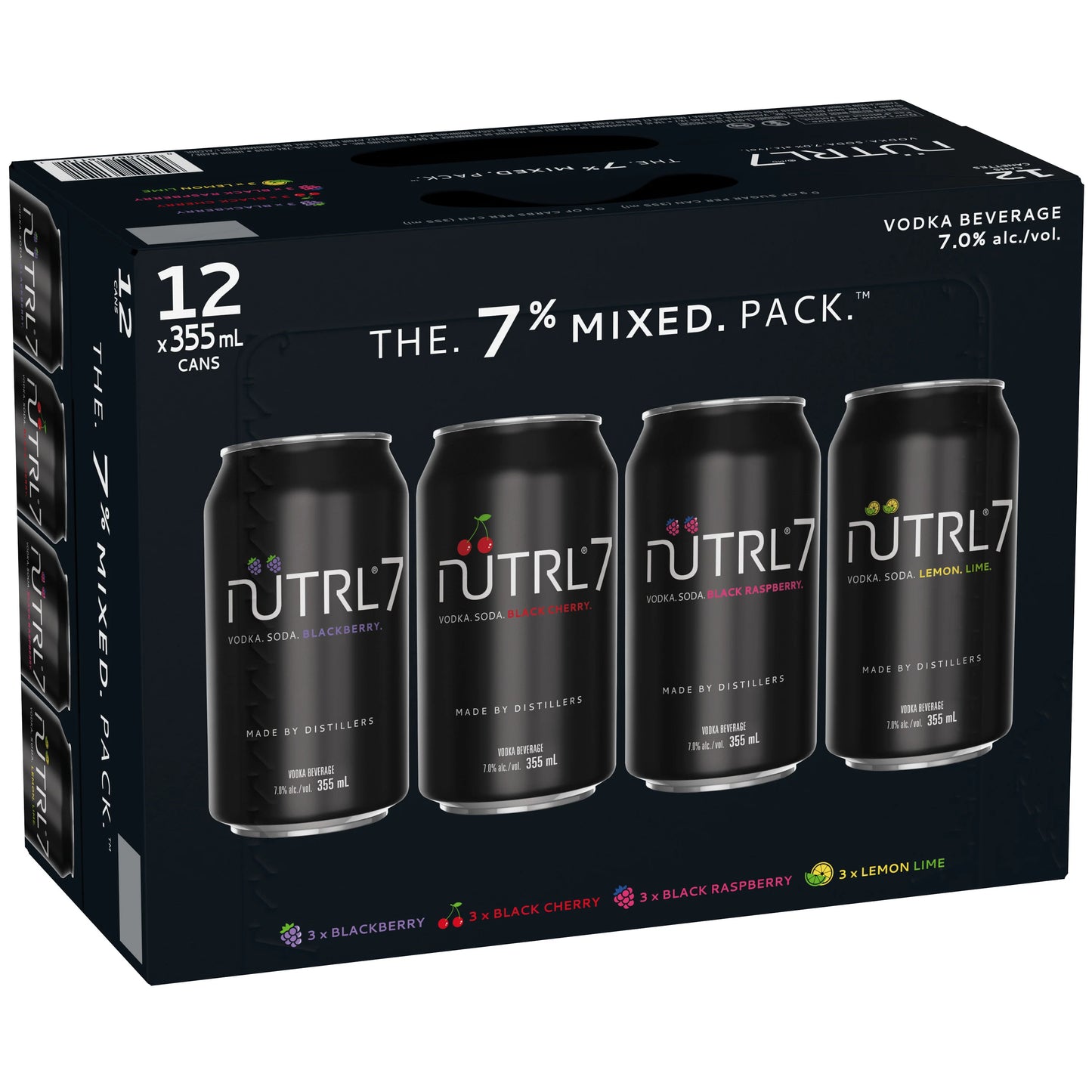 Nutrl 7% Vodka MIX PACK