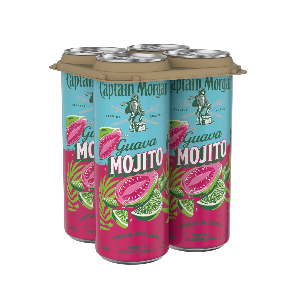 Captain Morgan Guava Mojito 4 CANS