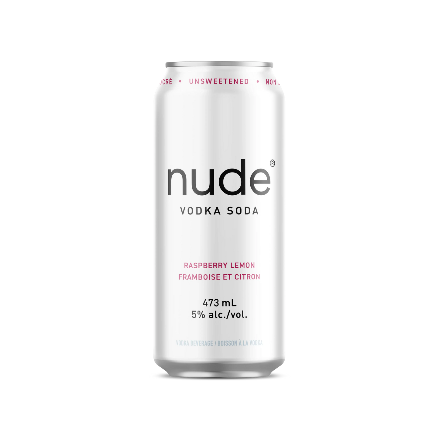 Nude Vodkasoda Raspberry Lemon