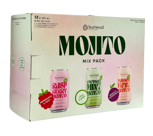 Burwood Mojito MIX 12 PACK