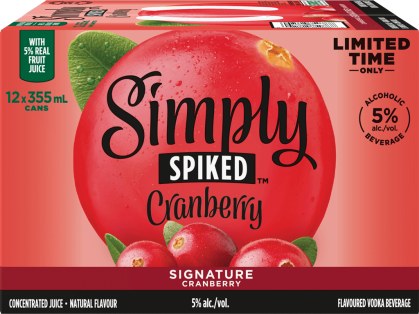 Simply Spiked Cranberry