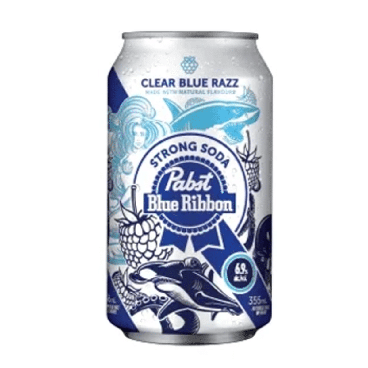 Pbr Strong Soda Blue Razz