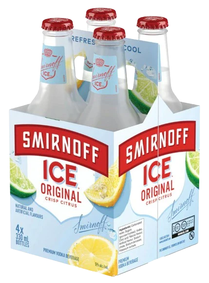 Smirnoff Ice 4 PK Btls