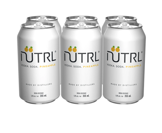 Nutrl Vodka Soda Pineapple 6 Pack