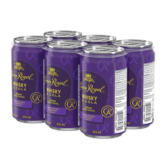 Crown Royal Whiskey & Cola 6 C