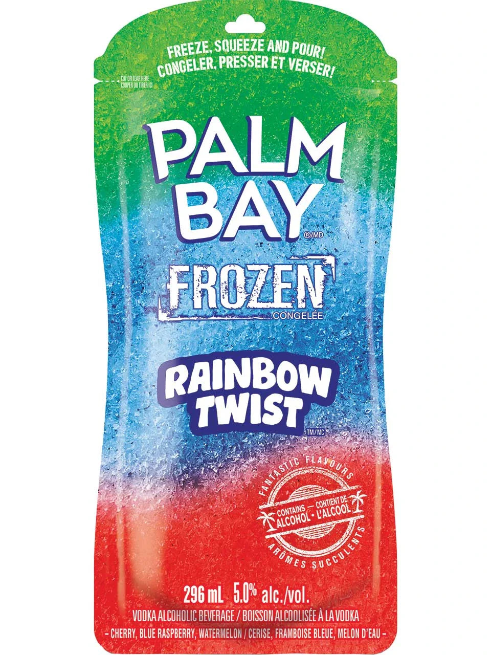 Palm Bay Frozen Rainbow Twist