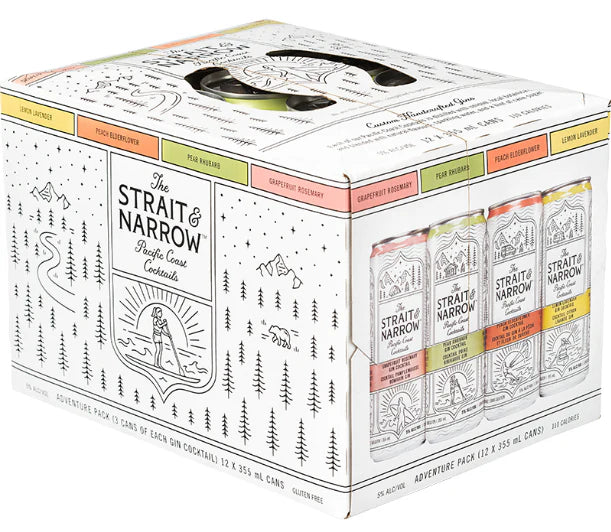 Strait & Narrow Gin Mixed 12 PK