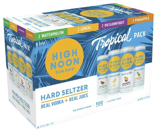 High Noon Tropical 8 PACK