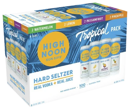 High Noon Tropical 8 PACK