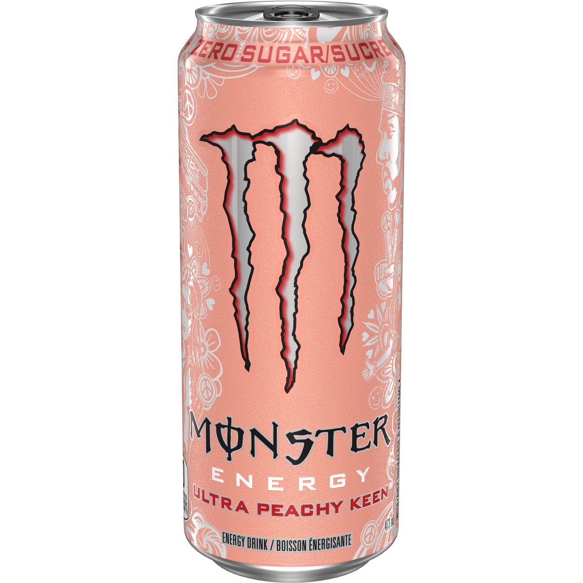 Monster Peach Zero Sugar
