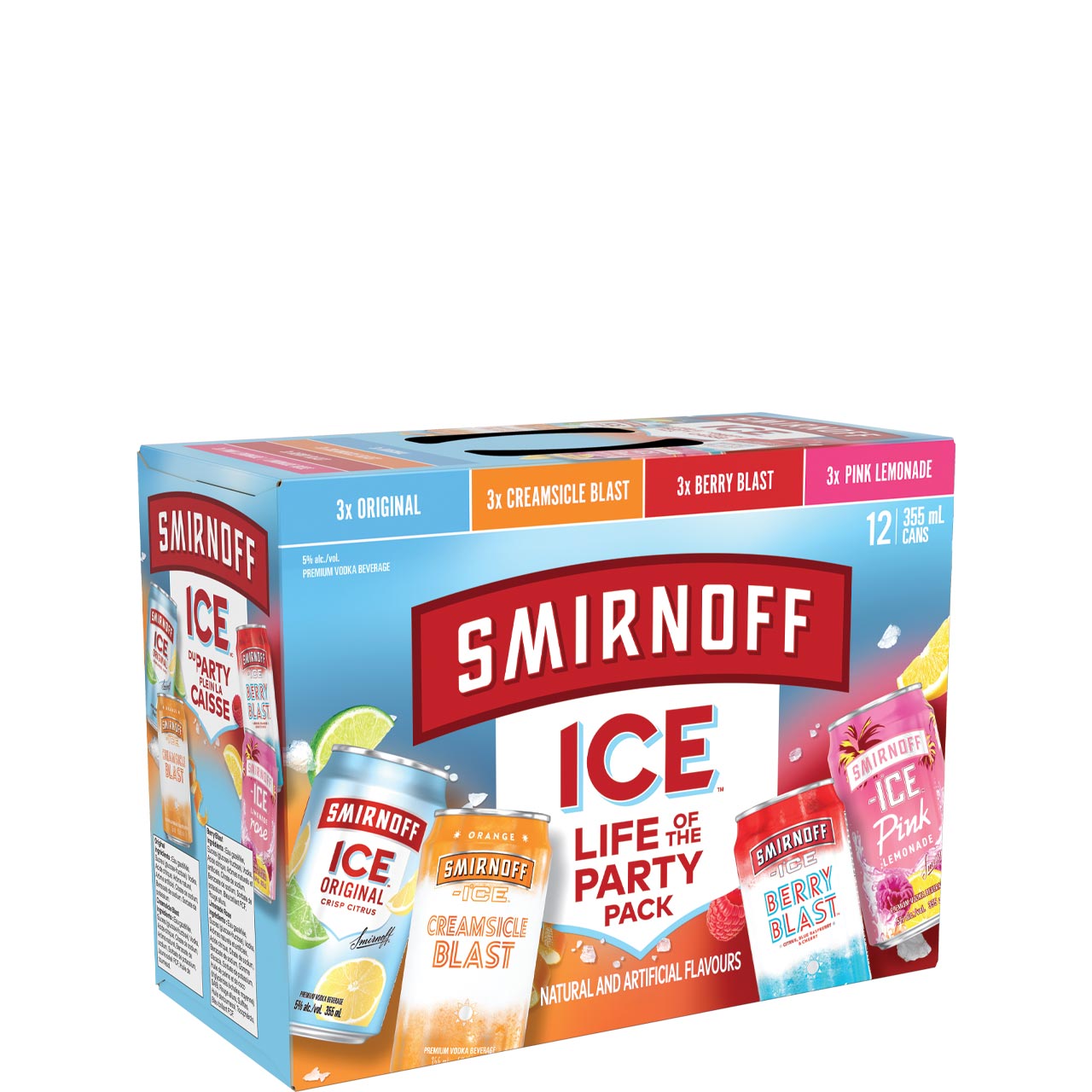 Smirnoff Ice Party PACK 12 CAN