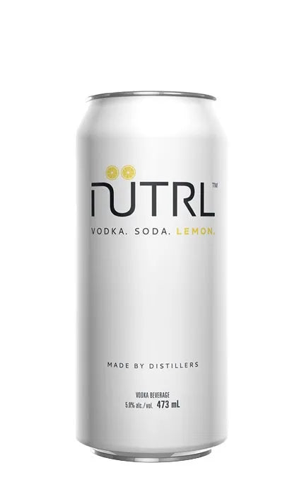 Nutrl Vodka Soda Lemon