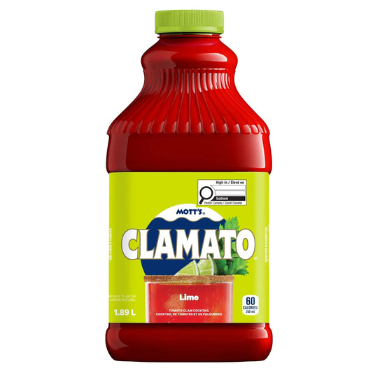 Motts Clamato Lime 1.89 L