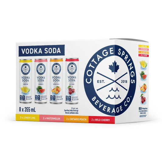 Cottage Spring Vodka Soda MIX