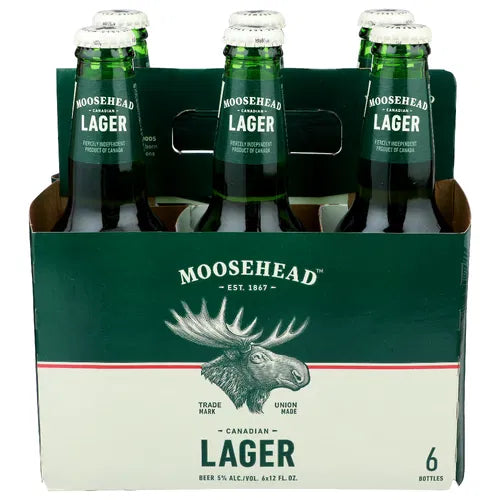 Moosehead Lager 6 bottle