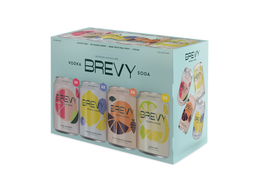 Brevy Vodka Soda Party PACK