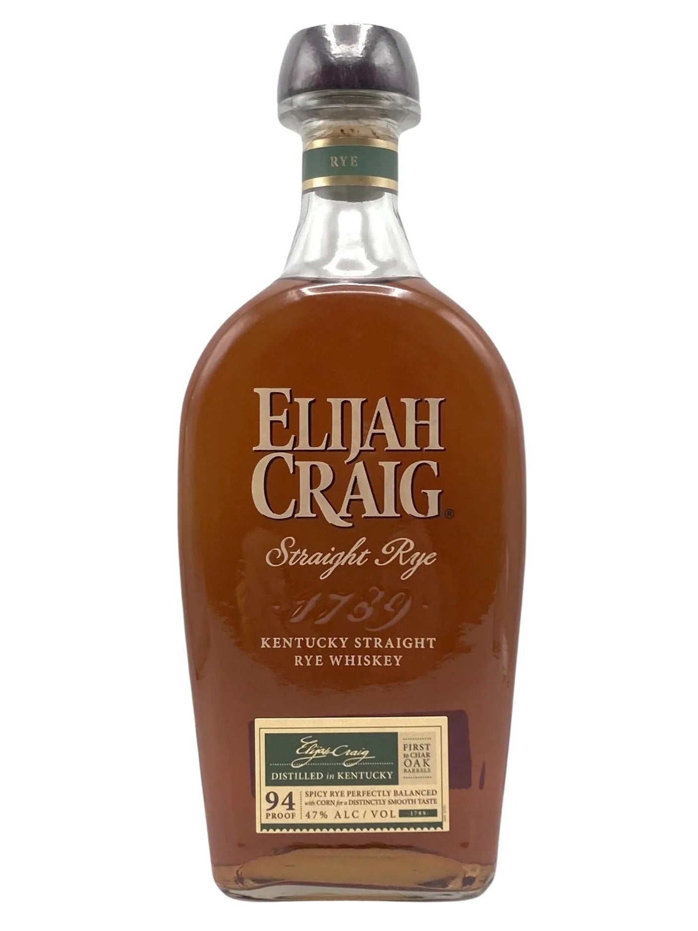 Elijah Craig Rye