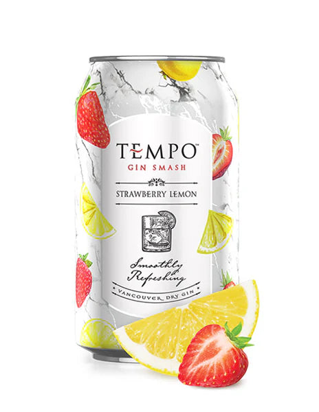 Tempo Gin Smash Straw Lemon