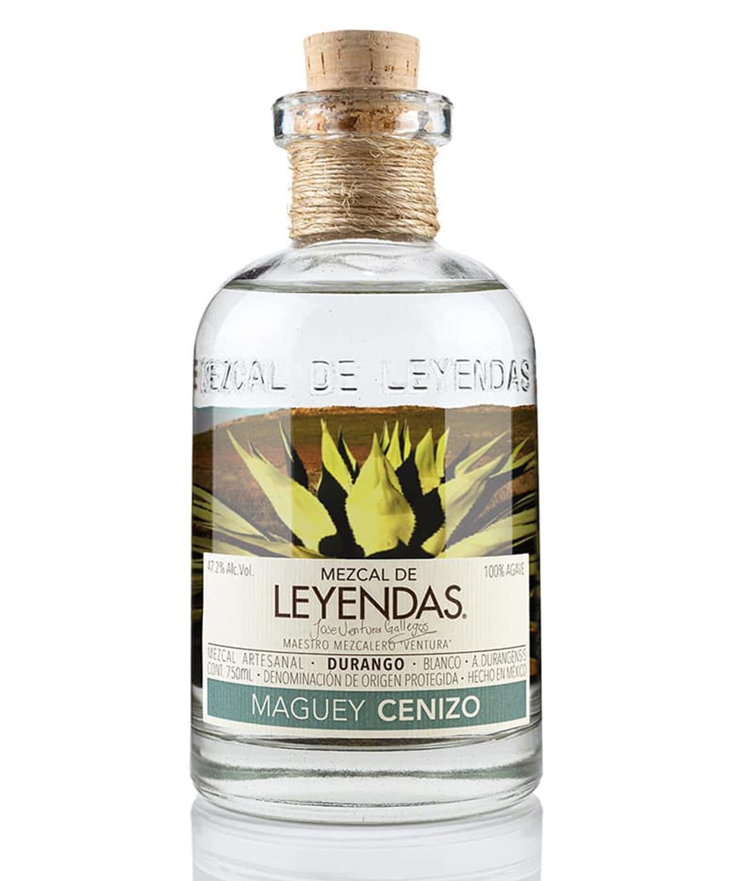 Mezcal de Leyendas Cenizo