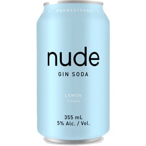 Nude Gin Soda Lemon