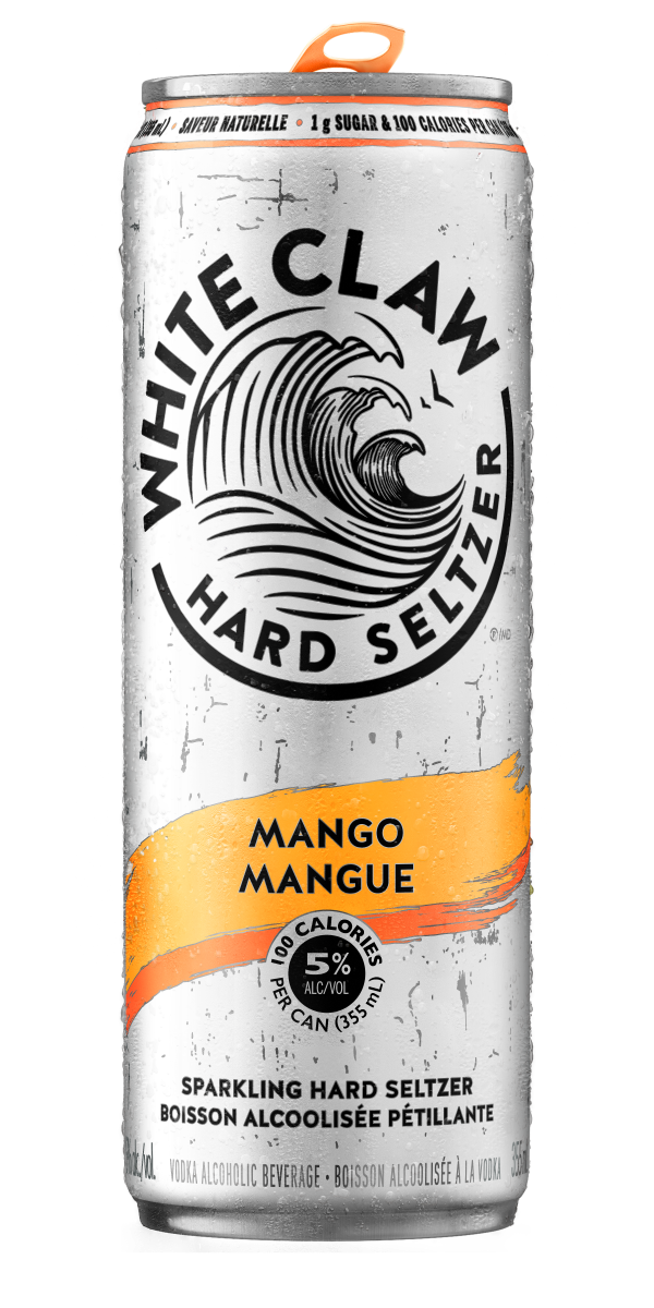 White Claw Seltzer Mango