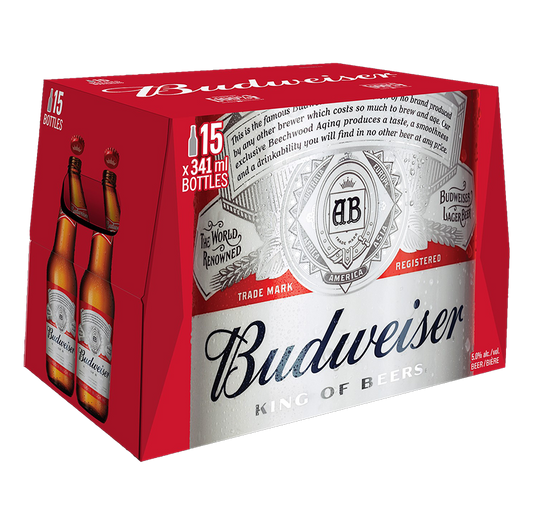 Budweiser-15 Bottle