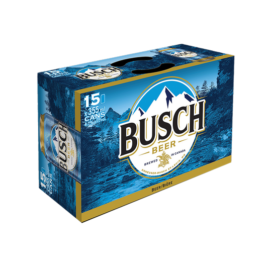 Busch Lager 15 cans