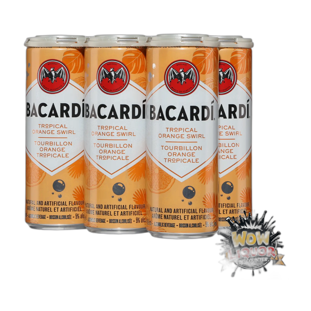 Bacardi Orange Swirl - Packs