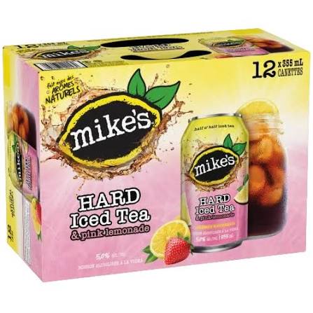 Mike's Hard Pink Lemonade Tea 12 Pack