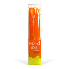 Hard Ice Freezie Bent Orange