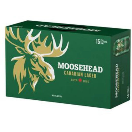 Moosehead Lager-15 PACK Cans