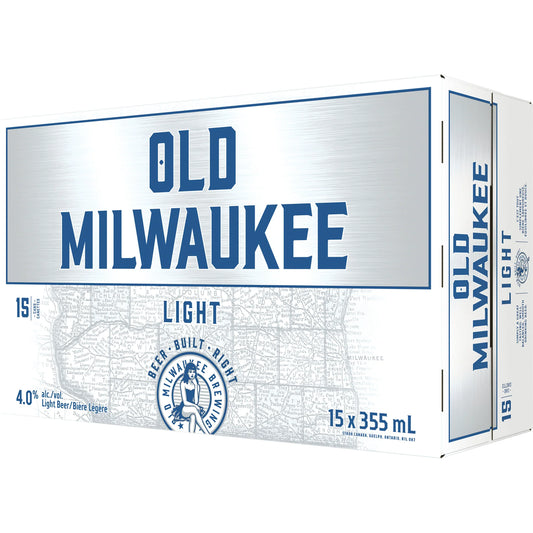 Old Milwaukee Light 15 Cans*355ml