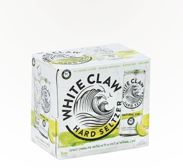 White Claw Seltzer Lime 6 CAN