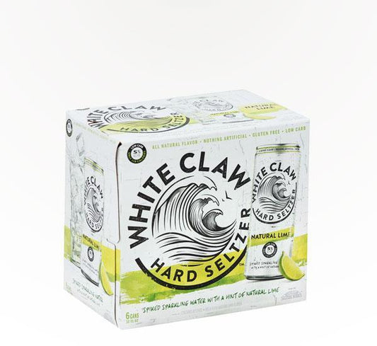 White Claw Seltzer Lime 6 CAN