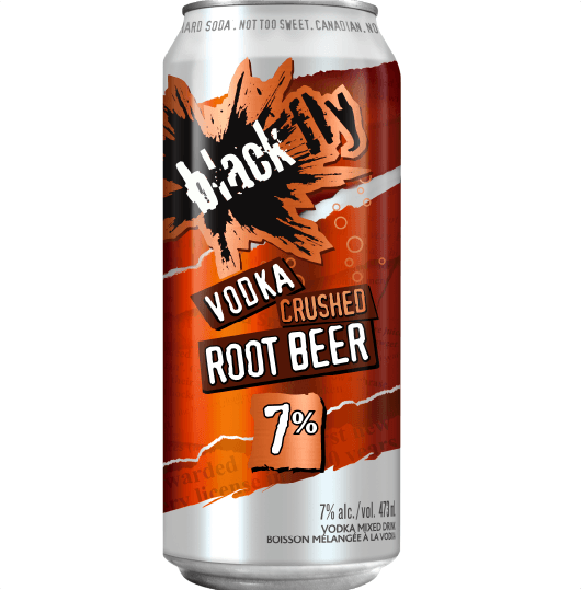 Black Fly Crushed Root Beer