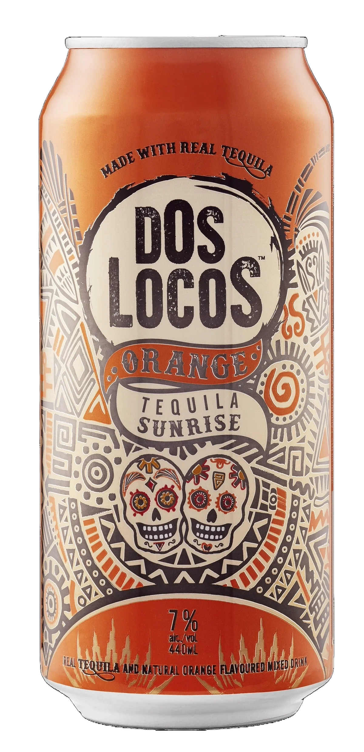 Dos Locos Tequila Sunrise